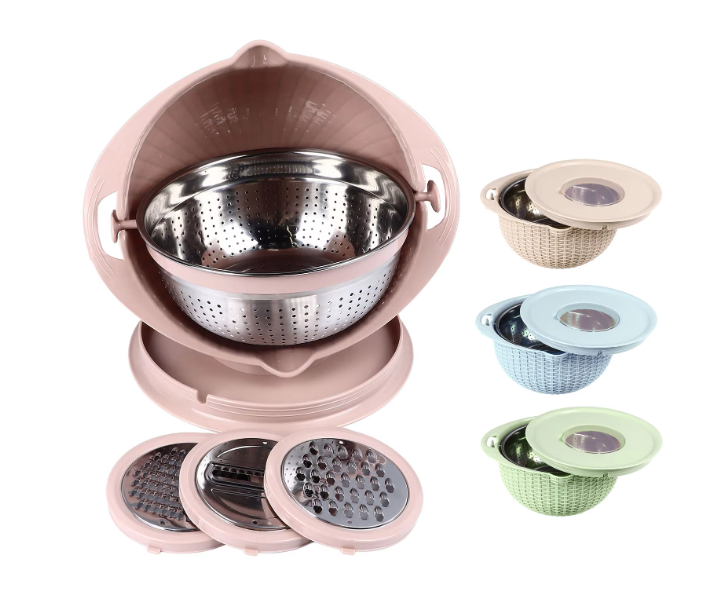 4 in 1 Rotatable Colander