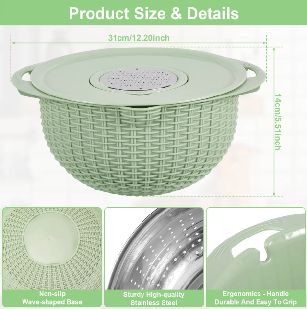 4 in 1 Rotatable Colander