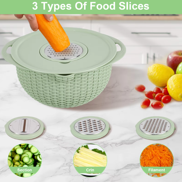 4 in 1 Rotatable Colander