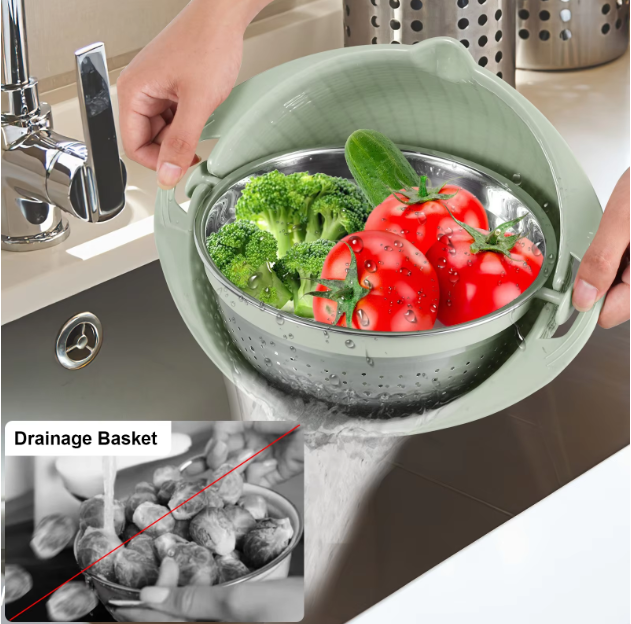 4 in 1 Rotatable Colander