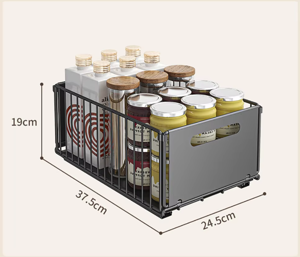 Kitchen Rack Storage Pull Out Cabinet Organizer