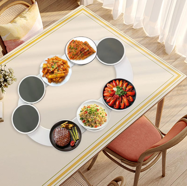 Rotating Meal Tray Set of 8 Tray